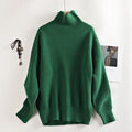 MiKlahFashion Women - Apparel - Sweater - Top One Size / Green Noble Turtlenecks Sweaters