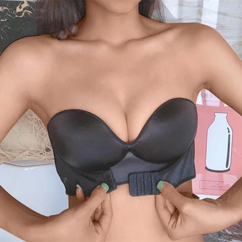 MiKlahFashion woman - intimate - bras Front Closure Strapless Seamless Bra
