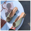 MiKlahFashion woman - footwear - boots Green / 9.5 D Star Slip On Mules
