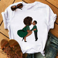 MiKlahFashion Women-Graphic -T-Shirt P4206-12 / XXXL Mom Loves Me Graphic T-Shirt