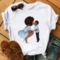 MiKlahFashion Women-Graphic -T-Shirt P4206-14 / XL Mom Loves Me Graphic T-Shirt