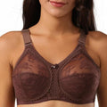 MiKlahFashion woman - intimate - bras Brown / dd / 48 Full Coverage Ultra Thin Wireless Bra- Brown