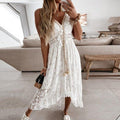 MiKlahFashion Women - Apparel - Dresses - Casual White / L Vinci Lace Dress