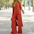 MiKlahFashion Women - Apparel - Pants Set 01 Red / S Azuren Pants Set