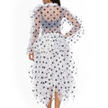 MiKlahFashion Women - Apparel - Skirt Set Polka Dot Organza Set