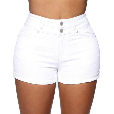 MiKlahFashion women -Apparel -pants Stretchy Jean Shorts