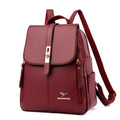 MiKlahFashion Women - Accessories - Backpack Red / 26cm x 14cm x 32cm Productive Leather Backpack