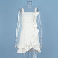 Trendsi Women - Apparel - Dresses Pure White Suspender Dress